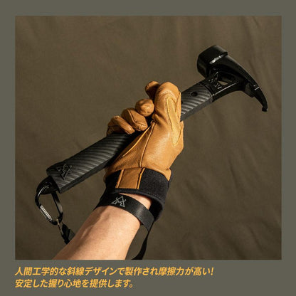 KZM タンクハンマー ペグハンマー ペグ抜き 鋳鉄 カズミ アウトドア KZM OUTDOOR TANK HAMMER