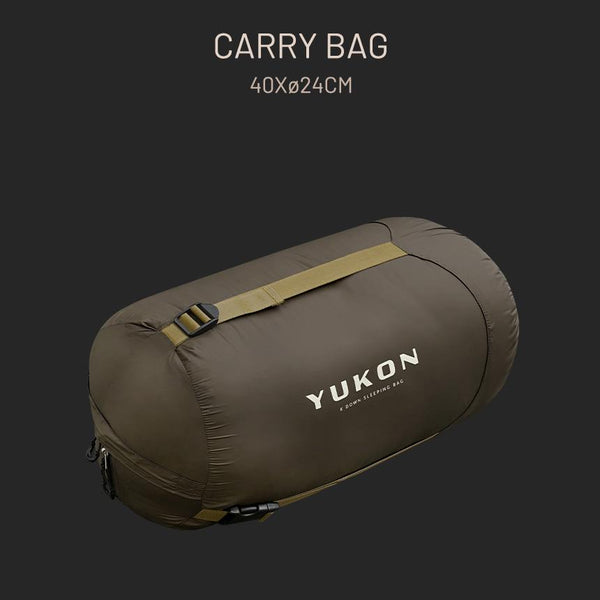 KZM ユーコンダックダウン 1000 寝袋 シュラフ マミー型 4シーズン コンパクト カズミ アウトドア KZM OUTDOOR YUKON DUCK DOWN 1000